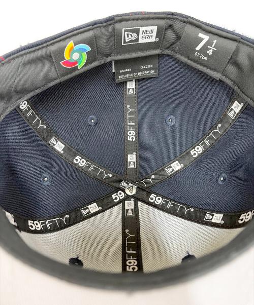 New Era（ニューエラ）New Era (ニューエラ) 59FIFTY 2026 World Baseball Classic Samurai Japan ネイビー サイズ:SIZE 7 1/4(57.7cm)の古着・服飾アイテム