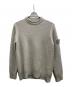 STONE ISLAND（ストーンアイランド）の古着「ワッフルニットセーター　ウール・カシミア混　Ghost Piece（ゴーストピース）　」｜ベージュ