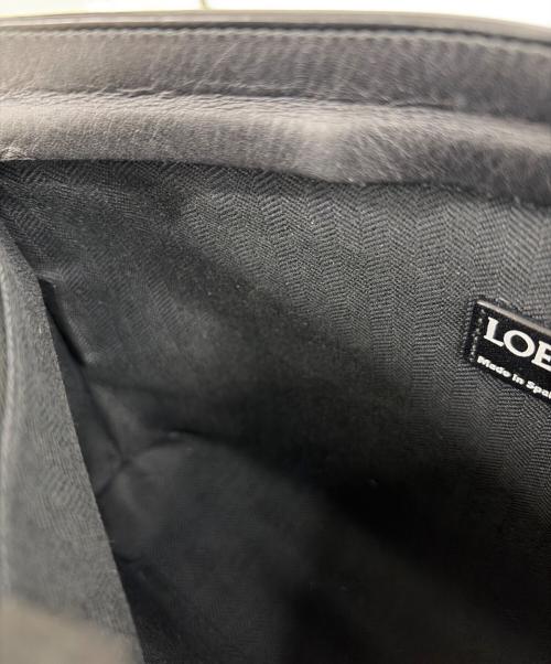 LOEWE（ロエベ）LOEWE (ロエベ) クラッチバッグ アナグラム ブラックの古着・服飾アイテム