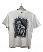 stussy×Goldie Metalheadzステューシー×）の古着「Stussy x Goldie Metalheadz 30 Tee」｜ホワイト