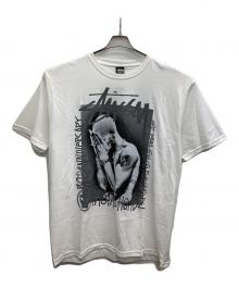 stussy×Goldie Metalheadz（ステューシー）の古着「Stussy x Goldie Metalheadz 30 Tee」｜ホワイト