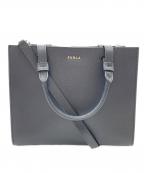 FURLAフルラ）の古着「2WAYハンドバッグ」｜ブラック