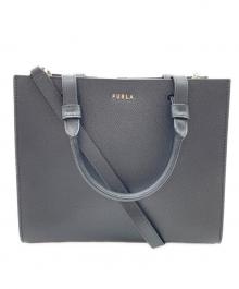 FURLA（フルラ）の古着「2WAYハンドバッグ」｜ブラック