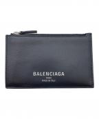 BALENCIAGAバレンシアガ）の古着「レザーフラグメントケース」｜ブラック