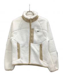 LACOSTE（ラコステ）の古着「ボアジャケット」｜ホワイト