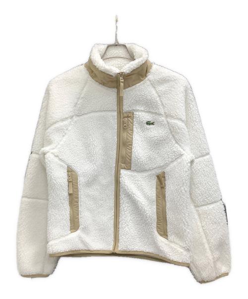 LACOSTE（ラコステ）LACOSTE (ラコステ) ボアジャケット ホワイト サイズ:Mの古着・服飾アイテム