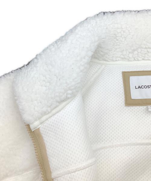 LACOSTE（ラコステ）LACOSTE (ラコステ) ボアジャケット ホワイト サイズ:Mの古着・服飾アイテム