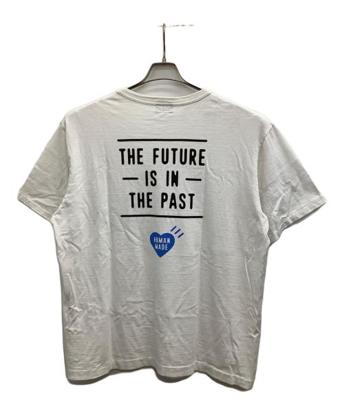 HUMAN MADE（ヒューマンメイド）HUMAN MADE (ヒューマンメイド) HEART POCKET T-SHIRT（ハート ポケット Tシャツ） ホワイト サイズ:2XLの古着・服飾アイテム