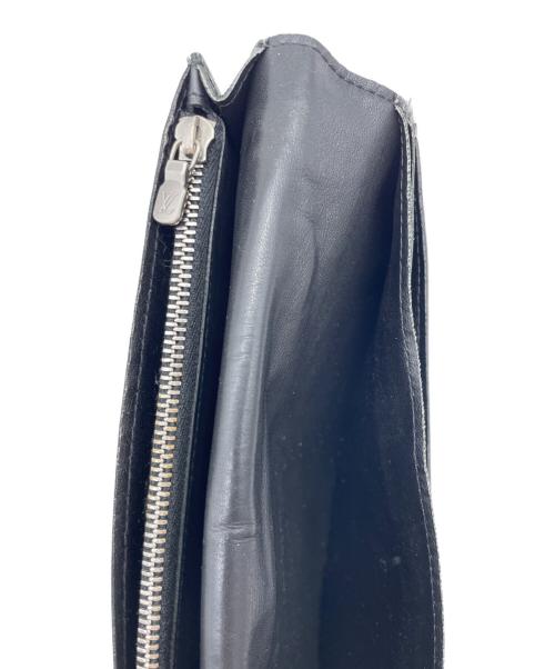 LOUIS VUITTON（ルイ ヴィトン）LOUIS VUITTON (ルイ ヴィトン) ポルトフォイユ・ブラザ　2つ折り財布 ブラックの古着・服飾アイテム