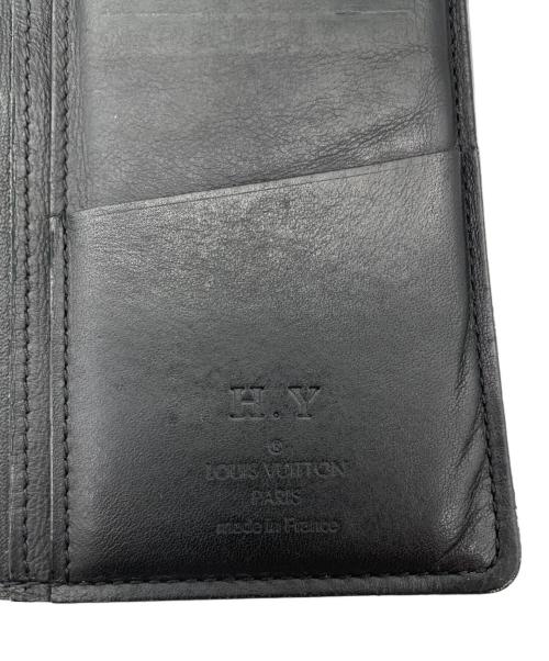 LOUIS VUITTON（ルイ ヴィトン）LOUIS VUITTON (ルイ ヴィトン) ポルトフォイユ・ブラザ　2つ折り財布 ブラックの古着・服飾アイテム