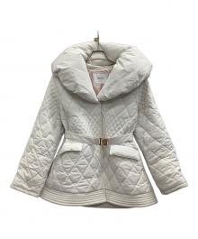 HER LIP TO（ハーリップトゥ）の古着「Madison Quilted Short Coat」｜ホワイト