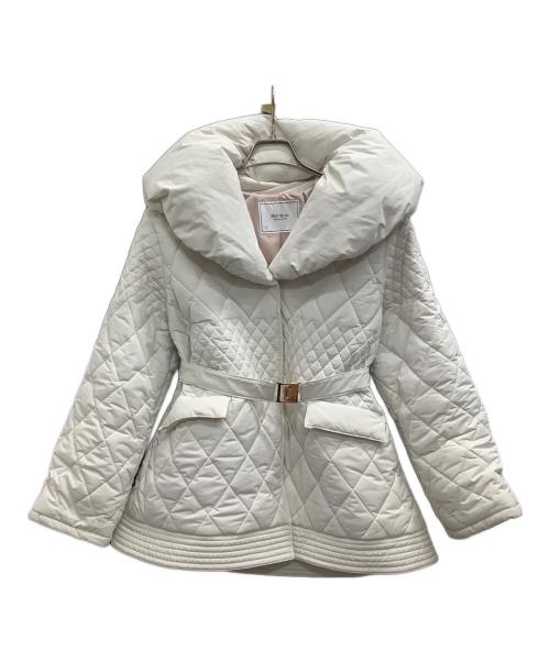 HER LIP TO（ハーリップトゥ）HER LIP TO (ハーリップトゥ) Madison Quilted Short Coat ホワイト サイズ:Mの古着・服飾アイテム