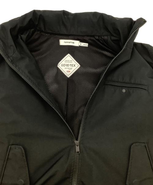 nonnative（ノンネイティブ）nonnative (ノンネイティブ) OFFICER BLOUSON POLY TAFFETA WITH GORE-TEX INFINIUM ブラック サイズ:1の古着・服飾アイテム