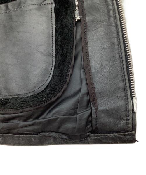 Schott（ショット）Schott (ショット) シングルライダースジャケット ブラック サイズ:36の古着・服飾アイテム