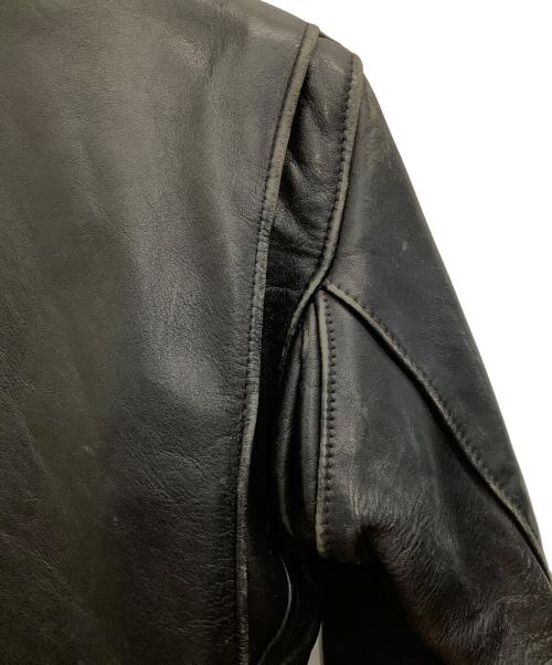 Schott（ショット）Schott (ショット) シングルライダースジャケット ブラック サイズ:36の古着・服飾アイテム