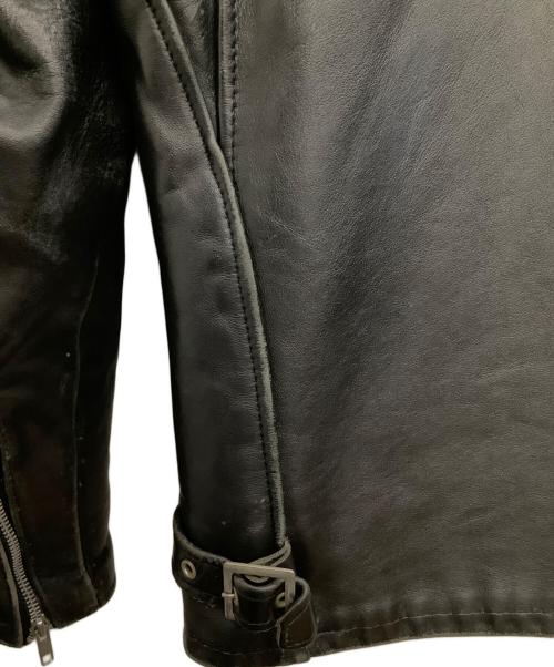 Schott（ショット）Schott (ショット) シングルライダースジャケット ブラック サイズ:36の古着・服飾アイテム