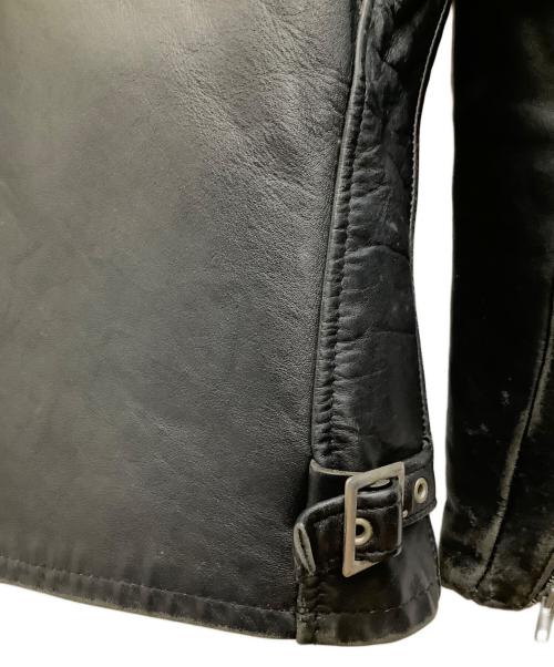 Schott（ショット）Schott (ショット) シングルライダースジャケット ブラック サイズ:36の古着・服飾アイテム