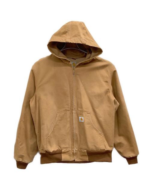 CarHartt（カーハート）CarHartt (カーハート) フーデッドジャケット ブラウン サイズ:Mの古着・服飾アイテム