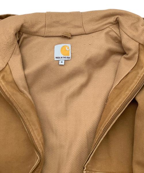 CarHartt（カーハート）CarHartt (カーハート) フーデッドジャケット ブラウン サイズ:Mの古着・服飾アイテム