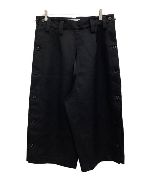 Ujoh（ウジョー）Ujoh (ウジョー) レイヤードパンツ ブラック サイズ:2の古着・服飾アイテム