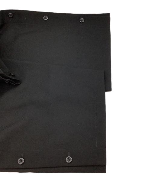 Ujoh（ウジョー）Ujoh (ウジョー) レイヤードパンツ ブラック サイズ:2の古着・服飾アイテム