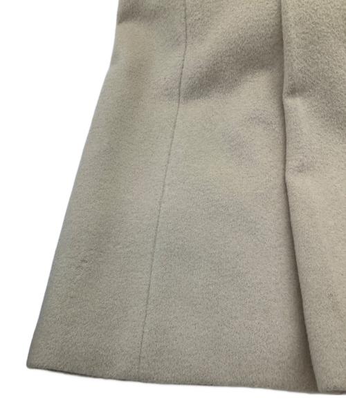 BURBERRY LONDON（バーバリーロンドン）BURBERRY LONDON (バーバリーロンドン) ファー付きロングコート ベージュ サイズ:40の古着・服飾アイテム