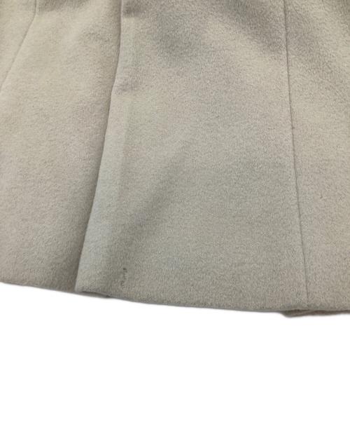 BURBERRY LONDON（バーバリーロンドン）BURBERRY LONDON (バーバリーロンドン) ファー付きロングコート ベージュ サイズ:40の古着・服飾アイテム