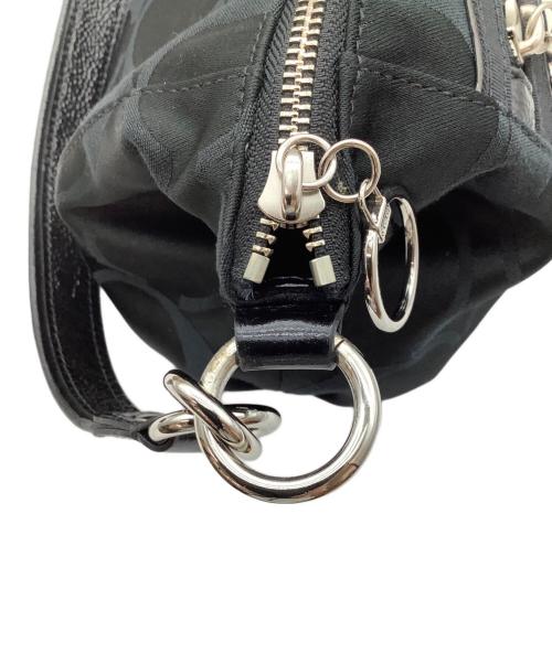 COACH（コーチ）COACH (コーチ) POPPY　2WAYショルダーバッグ ブラックの古着・服飾アイテム