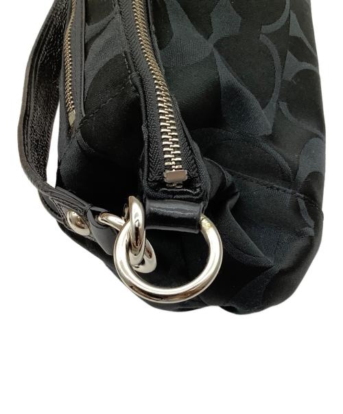 COACH（コーチ）COACH (コーチ) POPPY　2WAYショルダーバッグ ブラックの古着・服飾アイテム