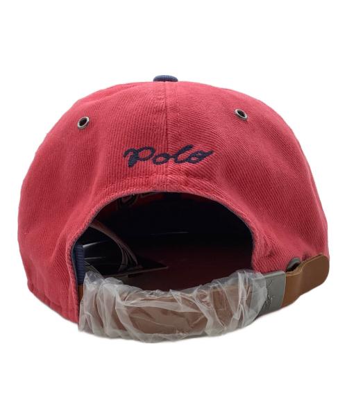 POLO RALPH LAUREN（ポロ・ラルフローレン）POLO RALPH LAUREN (ポロ・ラルフローレン) キャップ レッド 未使用品の古着・服飾アイテム