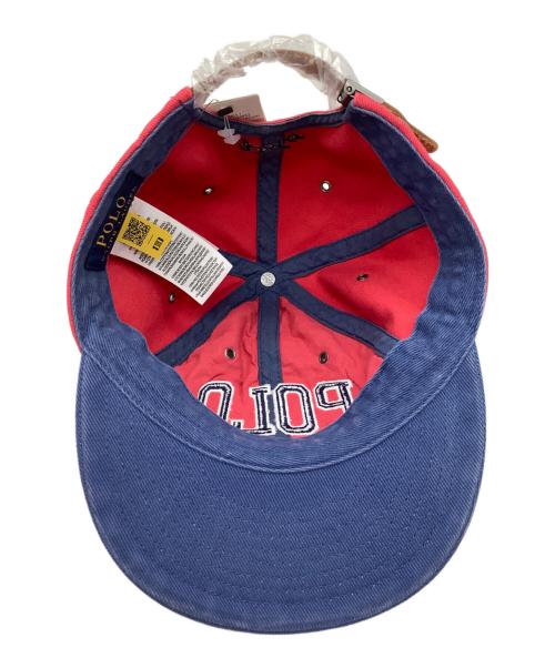 POLO RALPH LAUREN（ポロ・ラルフローレン）POLO RALPH LAUREN (ポロ・ラルフローレン) キャップ レッド 未使用品の古着・服飾アイテム