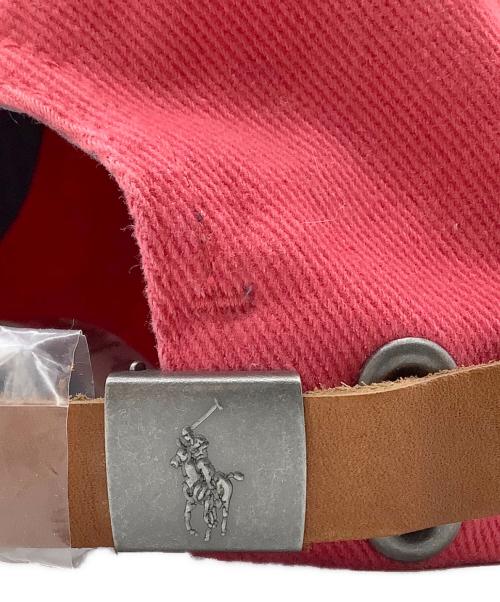 POLO RALPH LAUREN（ポロ・ラルフローレン）POLO RALPH LAUREN (ポロ・ラルフローレン) キャップ レッド 未使用品の古着・服飾アイテム