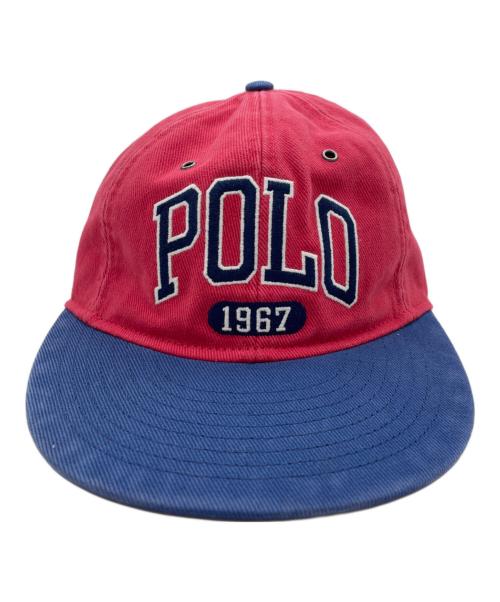 POLO RALPH LAUREN（ポロ・ラルフローレン）POLO RALPH LAUREN (ポロ・ラルフローレン) キャップ レッド 未使用品の古着・服飾アイテム