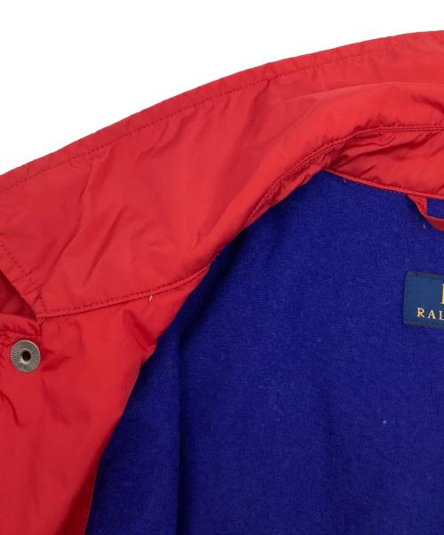 POLO RALPH LAUREN（ポロ・ラルフローレン）POLO RALPH LAUREN (ポロ・ラルフローレン) コーチジャケット レッド サイズ:Sの古着・服飾アイテム