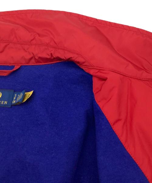 POLO RALPH LAUREN（ポロ・ラルフローレン）POLO RALPH LAUREN (ポロ・ラルフローレン) コーチジャケット レッド サイズ:Sの古着・服飾アイテム