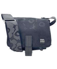 marimekko（マリメッコ）の古着「ショルダーバッグ」｜ブラック
