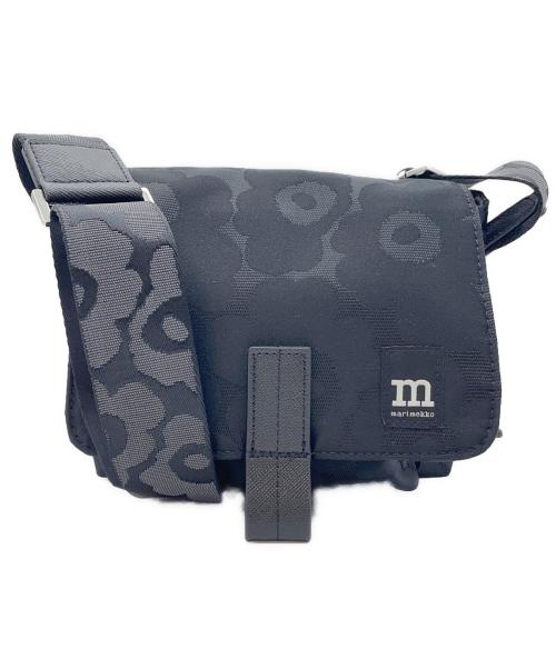 marimekko（マリメッコ）marimekko (マリメッコ) ショルダーバッグ ブラックの古着・服飾アイテム
