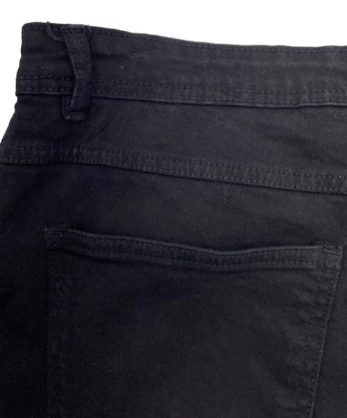 ROARDENIM（ロアーデニム）ROARDENIM (ロアーデニム) フレア フレイヤード スタックデニム ブラック サイズ:38×34の古着・服飾アイテム