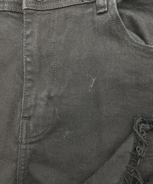 ROARDENIM（ロアーデニム）ROARDENIM (ロアーデニム) フレア フレイヤード スタックデニム ブラック サイズ:38×34の古着・服飾アイテム