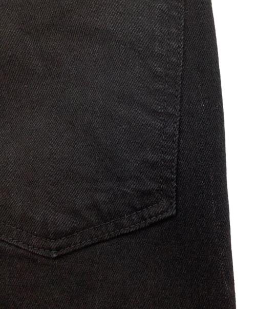 ROARDENIM（ロアーデニム）ROARDENIM (ロアーデニム) フレア フレイヤード スタックデニム ブラック サイズ:38×34の古着・服飾アイテム