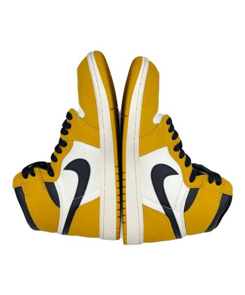 NIKE（ナイキ）NIKE (ナイキ) Air Jordan 1 Retro High OG イエロー×ホワイト サイズ:24cmの古着・服飾アイテム