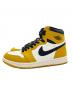NIKE (ナイキ) Air Jordan 1 Retro High OG イエロー×ホワイト サイズ:24cm：10000円