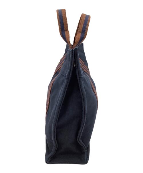 HERMES PARIS（エルメス パリ）HERMES PARIS (エルメス パリ) フールトゥPM　ハンドバッグ ネイビーの古着・服飾アイテム