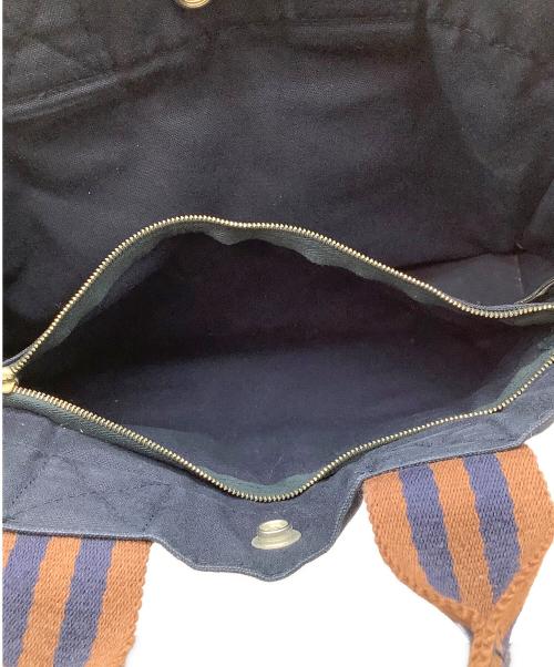 HERMES PARIS（エルメス パリ）HERMES PARIS (エルメス パリ) フールトゥPM　ハンドバッグ ネイビーの古着・服飾アイテム