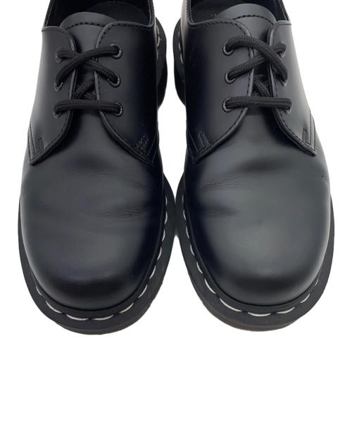 Dr.Martens（ドクターマーチン）Dr.Martens (ドクターマーチン) ホワイトステッチ 3ホール シューズ ブラック サイズ:24cmの古着・服飾アイテム