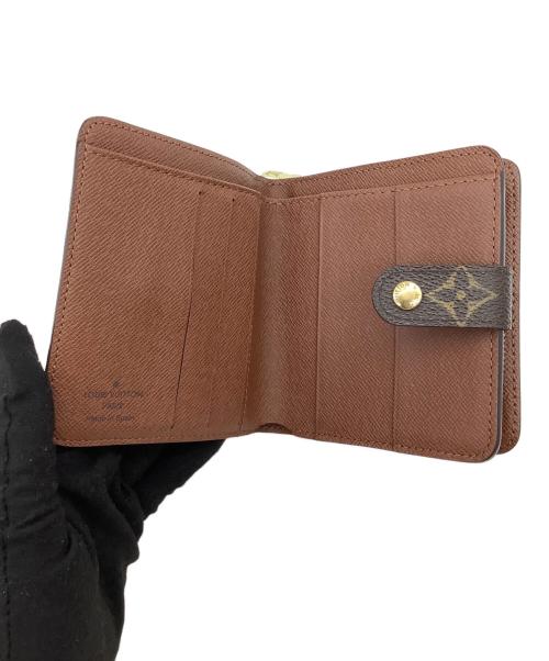 LOUIS VUITTON（ルイ ヴィトン）LOUIS VUITTON (ルイ ヴィトン) コンパクトジップ　2つ折り財布の古着・服飾アイテム