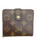 LOUIS VUITTON（ルイ ヴィトン）の古着「コンパクトジップ　2つ折り財布」