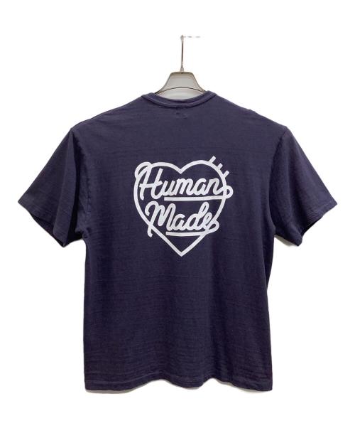 HUMAN MADE（ヒューマンメイド）HUMAN MADE (ヒューマンメイド) 半袖Tシャツ ネイビー サイズ:3XLの古着・服飾アイテム