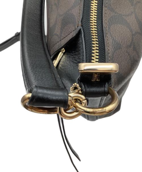 COACH（コーチ）COACH (コーチ) 2WAYバッグ　シグネチャー ブラウンの古着・服飾アイテム