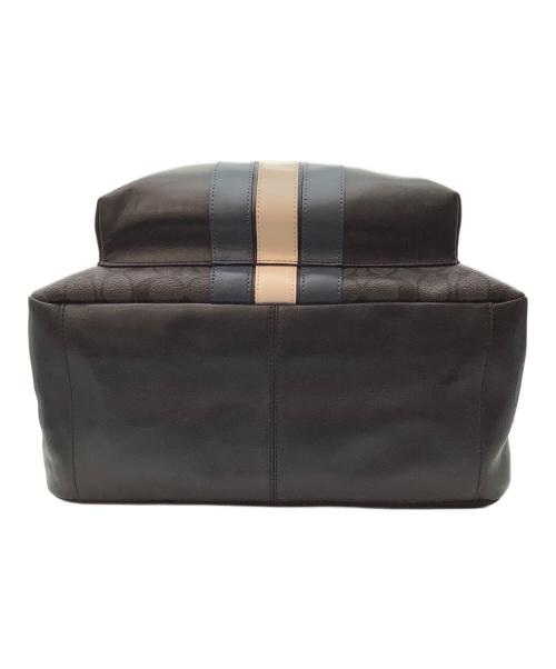COACH（コーチ）COACH (コーチ) リュック　シグネチャー ネイビーの古着・服飾アイテム